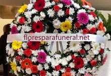coronas de flores especiales para funeral