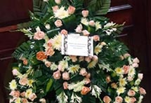 coronas flores para funeral