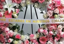 coronas de flores para funeral