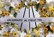 coronas de flores para funeral