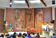 flores para misas iglesia inmaculado corazon de maria zona 12