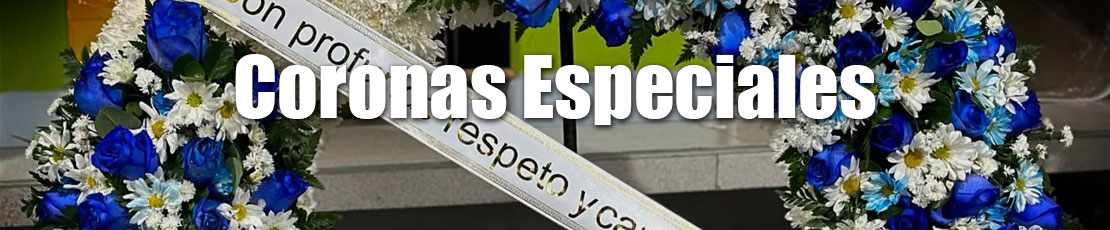 coronas para funeral