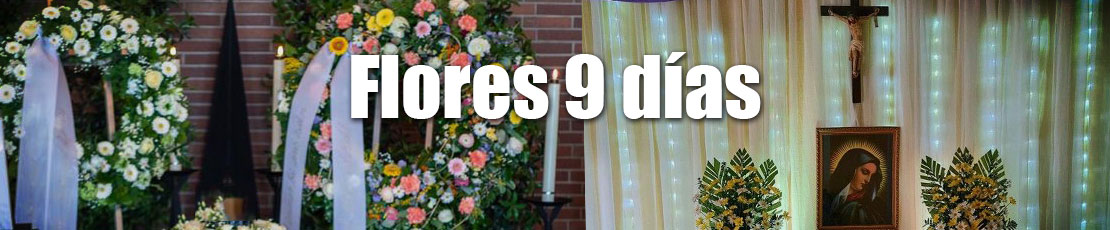 flores para 9 dias fallecido