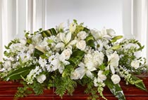 flores blancas para funeral