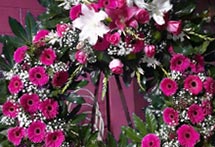 coronas de flores para funeral
