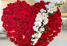 Corazon de rosas
