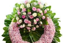 coronas de flores para vela