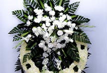 coronas de flores para funeral