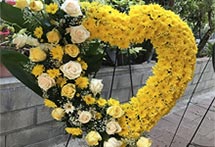 corazon de flores a domicilio