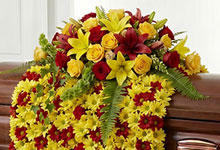 flores blancas funeral